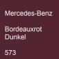 Preview: Mercedes-Benz, Bordeauxrot Dunkel, 573.